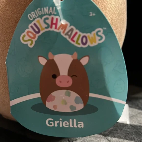 NWT 7” Griella the Cow Squishmallow - Picture 3 of 5
